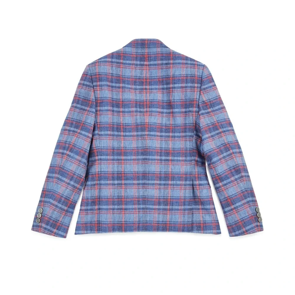 Lauren Ralph Lauren Big Boys Classic Suit Jacket - Navy, Red - Size‎ 10R